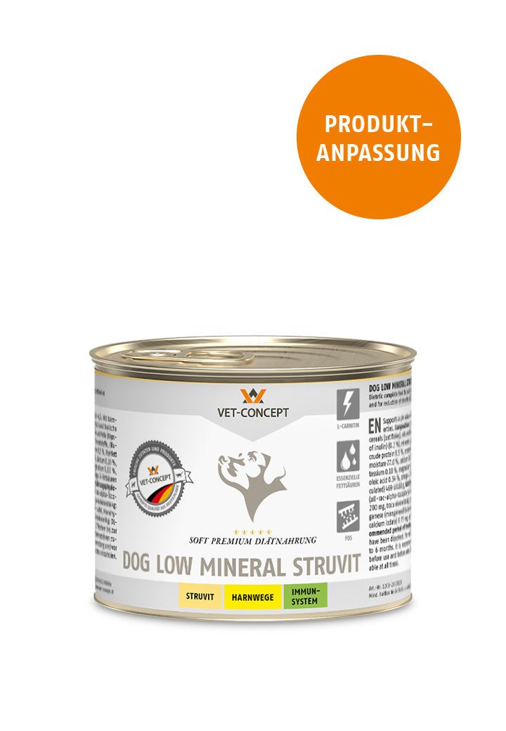 Koiramenu Low Mineral Struvit - Vet Concept