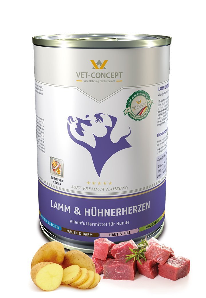 Koeramenüü Lamba- ja kanasüdamed