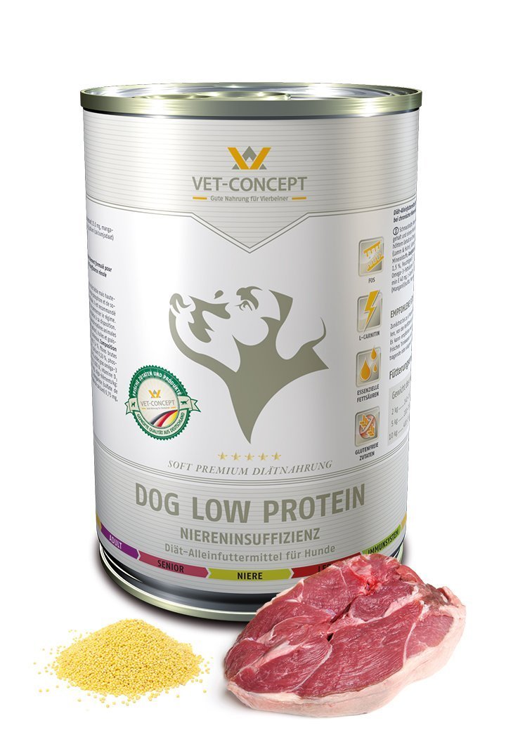 Koeramenüü madala valgusisaldusega