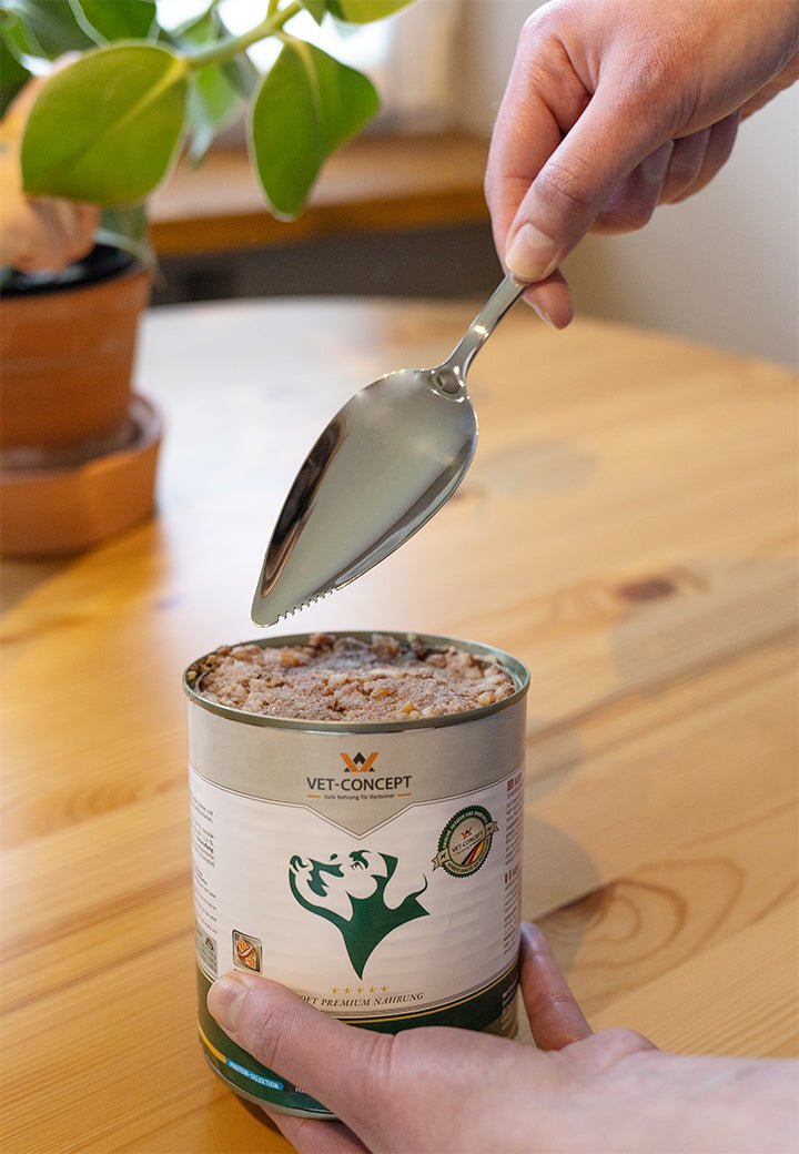 Lusikka märkäruoalle (600p) - Vet Concept